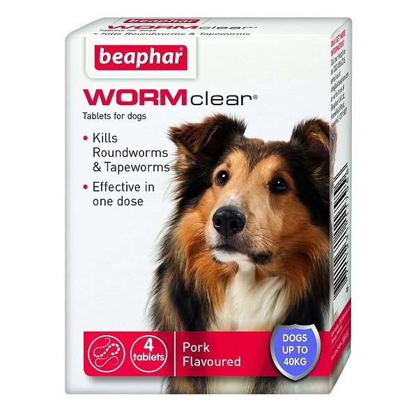 Beaphar Large Dog WORMclear - 4 Tablets