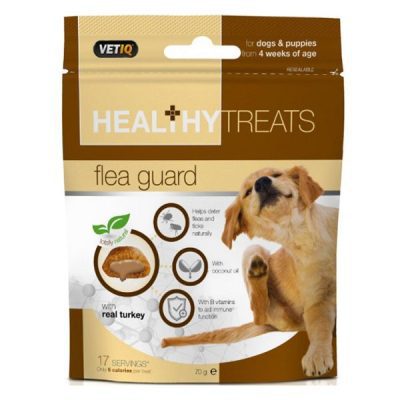 VETIQ Flea Guard Healthy Dog Treats 70g