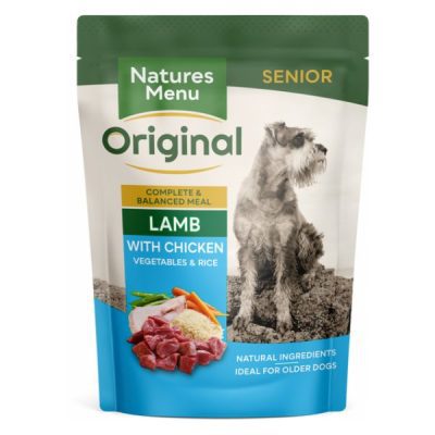 Natures Menu Senior Dog Lamb & Chicken 300g