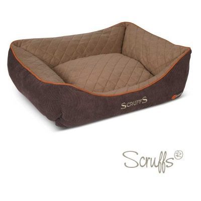 Scruffs Brown & Tan Thermal Box Pet Bed