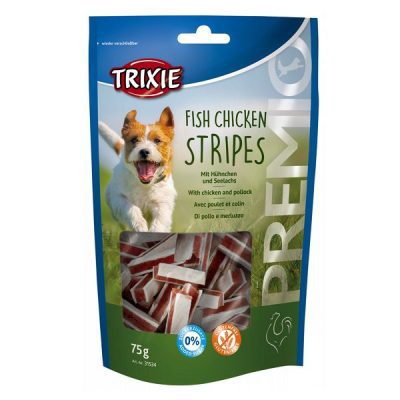 Trixie PREMIO Fish Chicken Stripes 75g