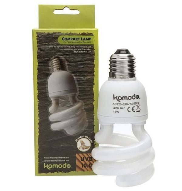 Komodo Compact Lamp UVB 2% (ES)