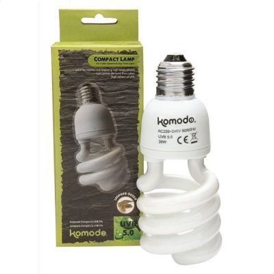 Komodo Compact Lamp UVB 5% (ES)