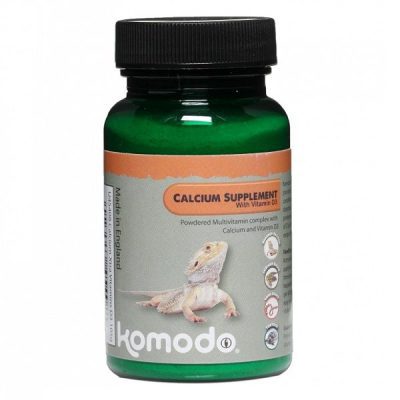 Komodo Vitamin D3 Calcium Supplement 105g