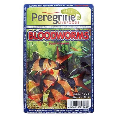 Peregrine Blister Pack Bloodworm 100g