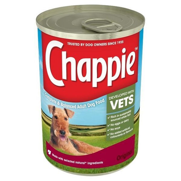 Chappie Original Complete Adult Wet Dog Food 412g
