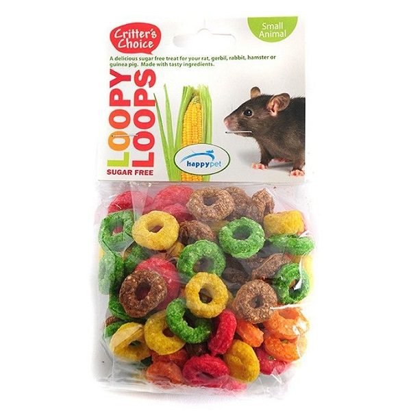 Happy Pet Critter's Choice Loopy Loops 50g