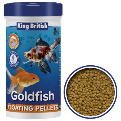 King British Goldfish Floating Pellets 110g - HugglePets