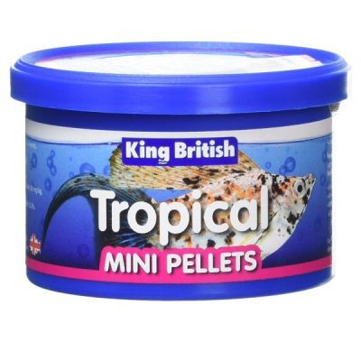 King British Tropical Fish Mini Pellets 45g