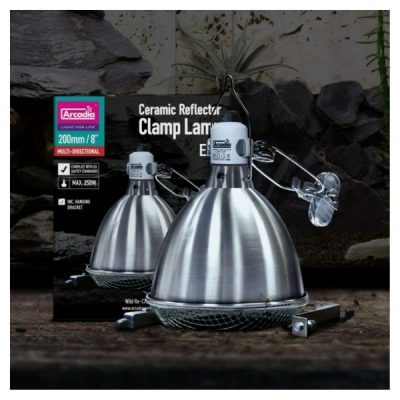 Arcadia Reflector Clamp Lamp & Ceramic Holder (E27)