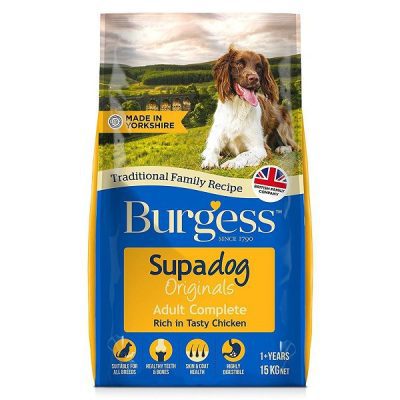 Burgess Supadog Adult Dog Originals Chicken 15kg