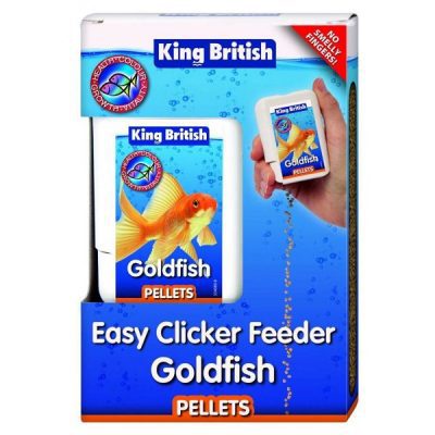 King British Goldfish Pellet Easy Clicker Feeder 26g