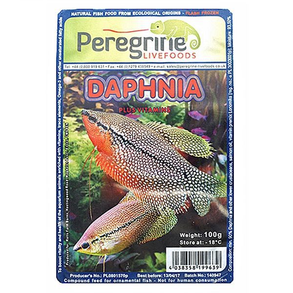 Peregrine Daphnia Blister Pack 100g
