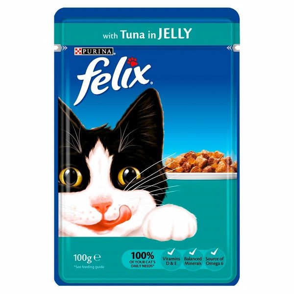 Felix Pouch with Tuna in Jelly 100g