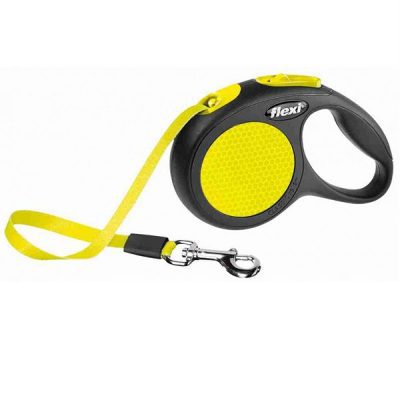 Flexi New NEON Retractable Tape Dog Lead