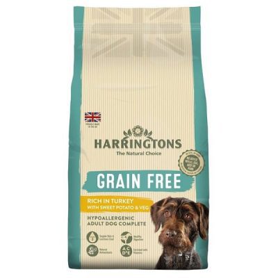 Harringtons Grain Free Hypoallergenic Turkey 15kg