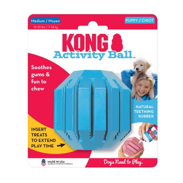 KONG Puppy Activity Ball packaging