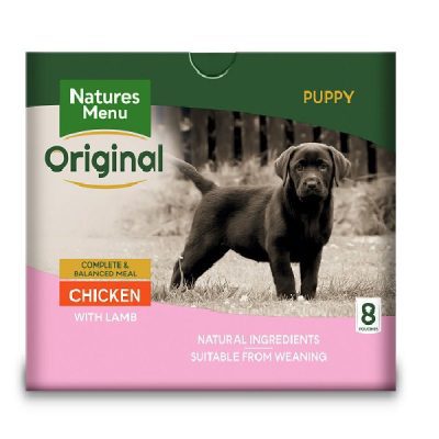 Natures Menu Junior Dog Chicken & Lamb 8 x 300g