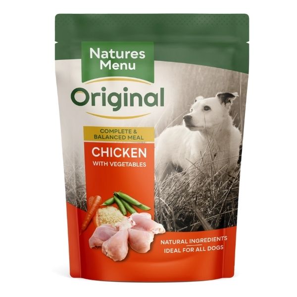 Natures Menu Adult Dog Chicken with Veg & Rice 8 x 300g