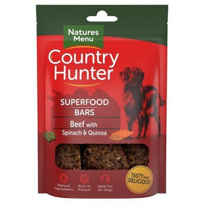 Natures Menu Beef with Spinach & Quinoa Superfood Bars