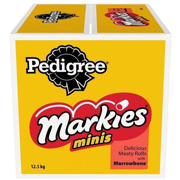 Pedigree Markies Mini Meaty Rolls with Marrowbone 12.5kg