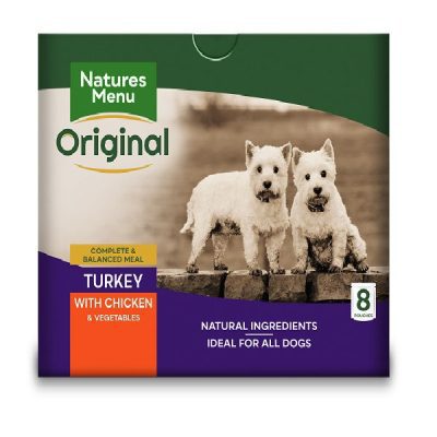 Natures Menu Adult Dog Turkey, Chicken & Veg 8 x 300g