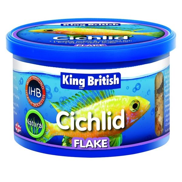 King British Cichlid Flake (with IHB) 28g