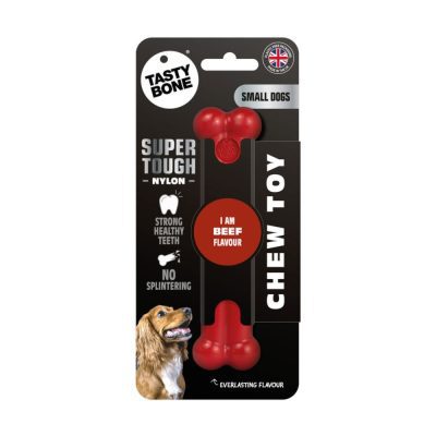 TastyBone Small Dog Nylon Bone - Beef