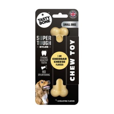 TastyBone Small Dog Nylon Bone - Cheese