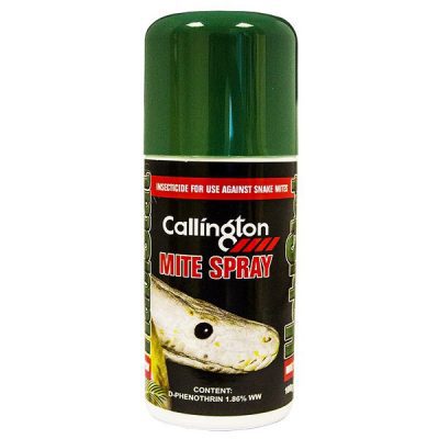 HabiStat Callington Mite Spray Reptile Enclosure Insecticide 100g
