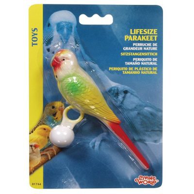 Living World Large Plastic Parakeet