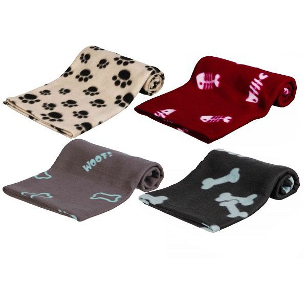Pet blanket Trixie Elli Dark grey Polyester 100 × 70 CM