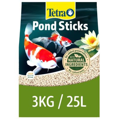 Tetra Pond Sticks 25L 3000g Bag T459 - HugglePets
