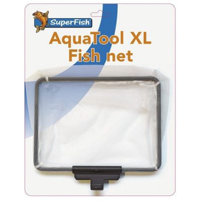 Sturdy, handy and reliable, the Aqua-tool XL fish net makes it even easier to catch fish and remove troublesome floating debris from your aquarium.