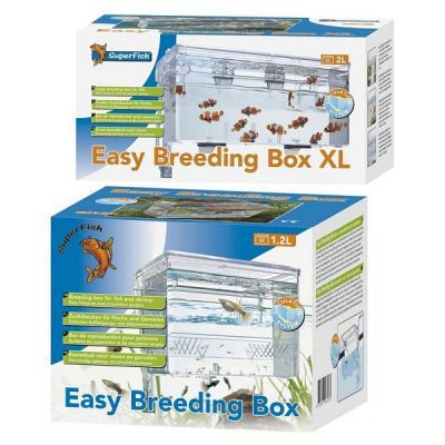 Breeding boxes ensure eggs and newborn fish are safely separated from other aquarium inhabitants.