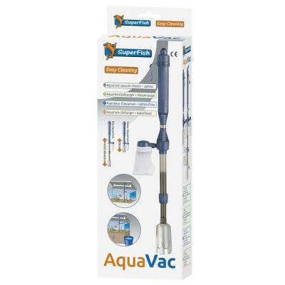 Remove dirt from the bottom of your aquarium with this handy tool.