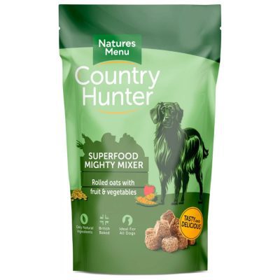 Country Hunter Superfood Mighty Mixer Rolled Oats with Fruit & Veg 1.2kg - HugglePets