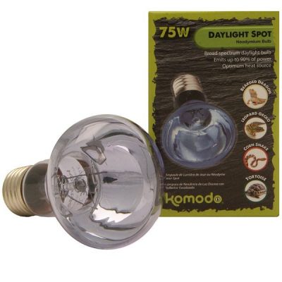 Komodo Neodymium Daylight Spot Bulb ES 75w