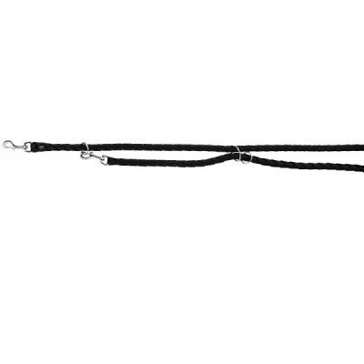 Trixie Cavo Adjustable Dog Leash - Black, L-XL