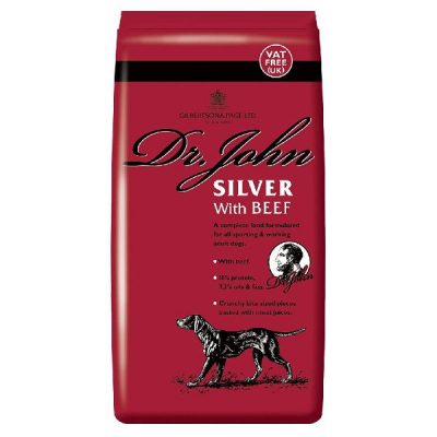 Dr John Silver Beef Working Adult Dog Food 15kg