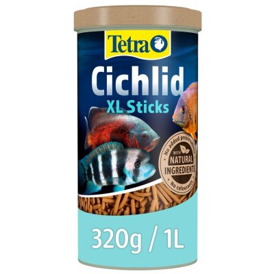 Tetra Cichlid XL Sticks 320g 1L - HugglePets