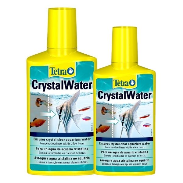 Tetra CrystalWater Water Treatment - Eliminates Clouding - HugglePets