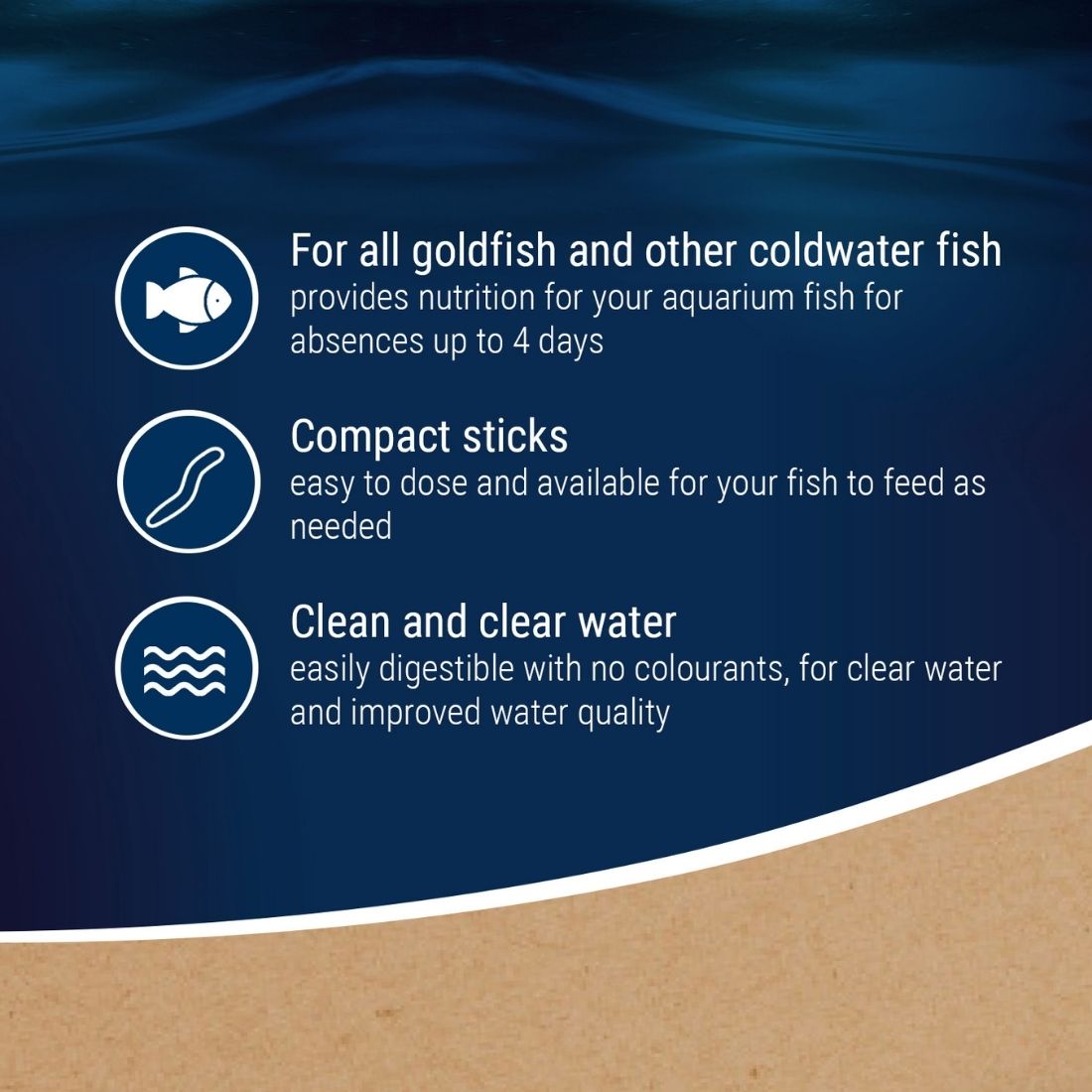 Tetra Goldfish Weekend Sticks 9g - HugglePets