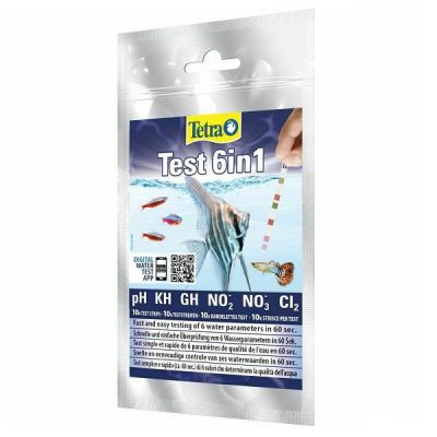 Tetra Test 6 in 1 Test Strip (10 Strips)