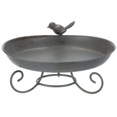 Trixie Bird Metal Water Bowl 22cm