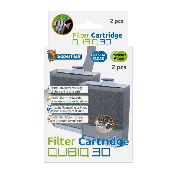 SuperFish Qubiq 30 Filter Cartridge 2pcs