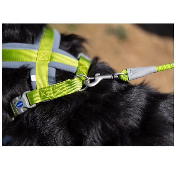 Ancol Padded Nylon Dog Harness Black L 67-87cm 