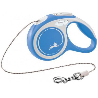 Flexi NEW Comfort Retractable Cord Dog Lead - Blue, XS: 3 m