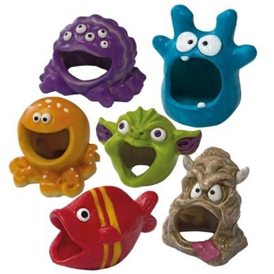 SuperFish Monster Ornaments