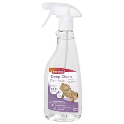 Beaphar Deep Clean Disinfectant for Reptile Housing 500ml